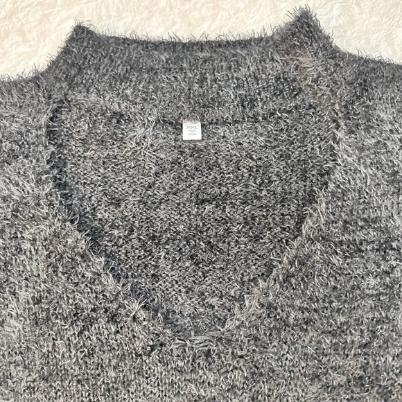 Planet Gold Open ((choker style)) Neckline Sweater Dress Mohair Style XXL Black - Picture 2 of 9